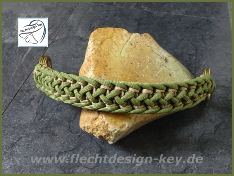 Sidepull-Nasenband flach zum Einschnallen aus Paracord