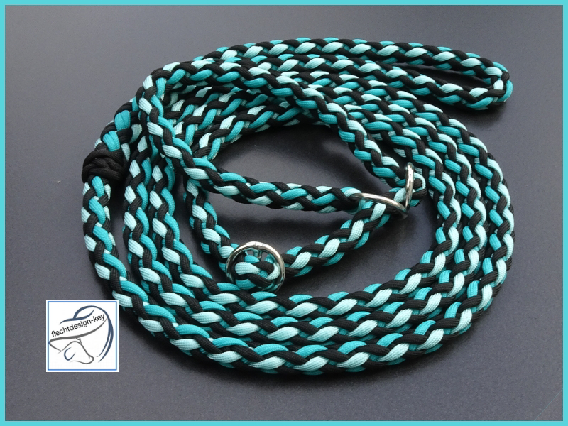 Paracord Retrieverleine mit fester Handschlaufe