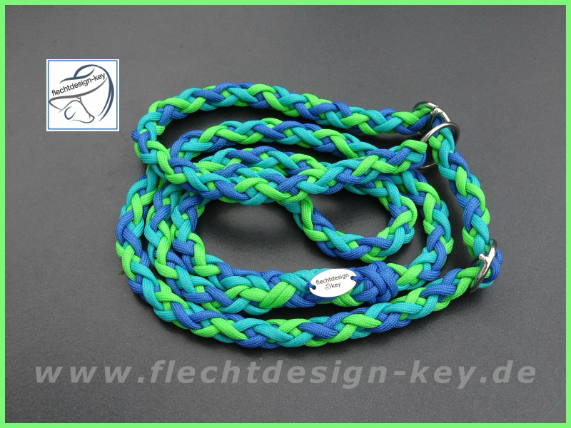 Paracord Moxonleien, Retrieverleine 6fach rund geflochten