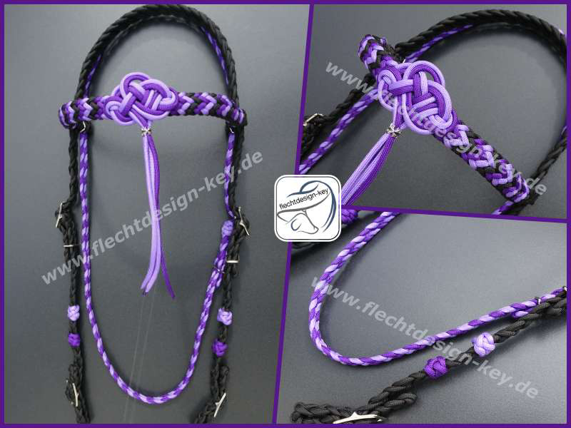 Westerntrense aus Paracord, Flechttrense