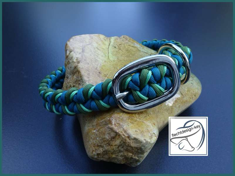 Paracord Hundehalsband, geflochtenes Hundhalsband verstellbar, Cat Claw