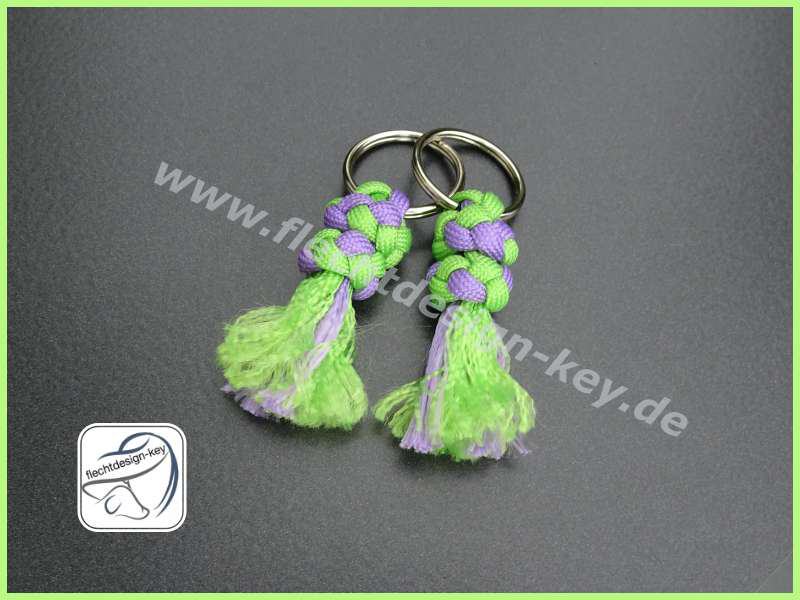 Tasseln aus Paracord, Trensenanhänger