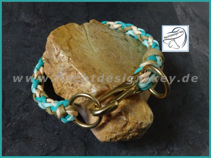 Rundgeflochtenes Paracord Halsband