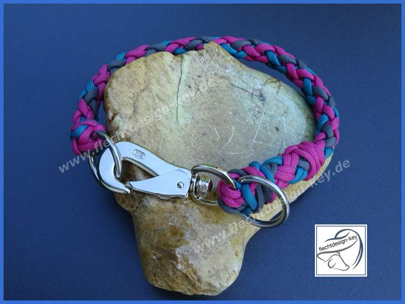 Rund geflochtenes Paracordhalsband