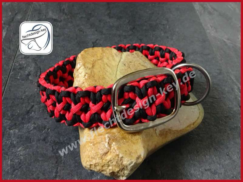 Hundehalsband aus Paracord mit Schnalle