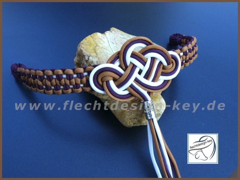 Geflochtener Paracord Stirnriemen Link Weave