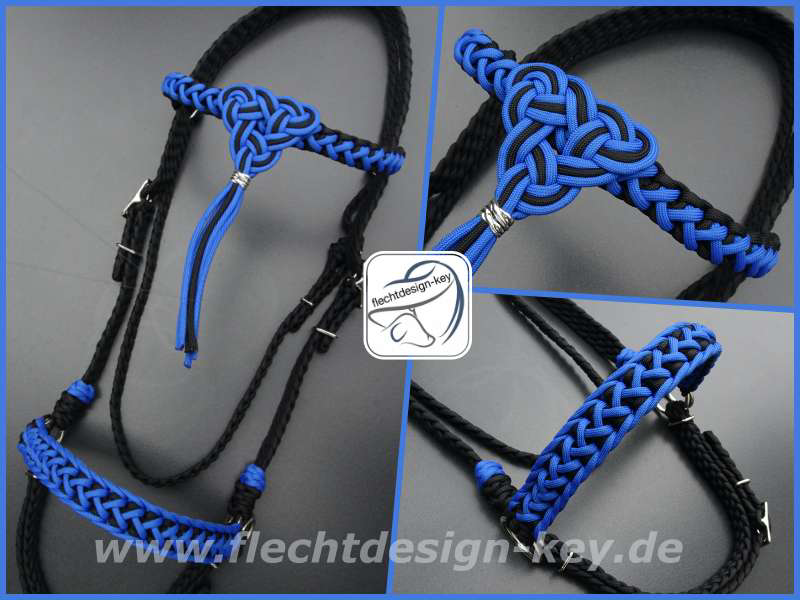 Paracord-Sidepull, Flechtzaum