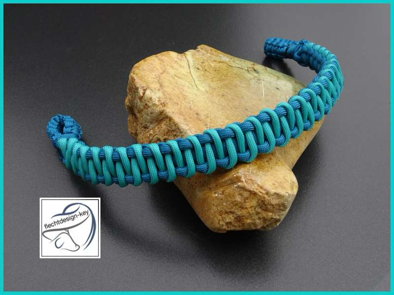 Paracord Stirnriemen, Stirnband geflochten für Trensen