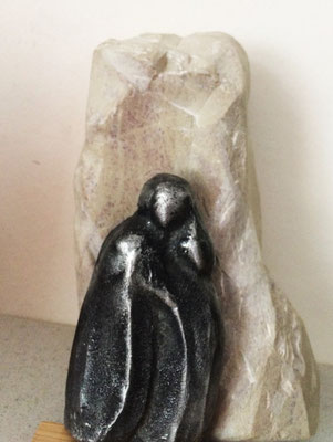 Zweisamkeit - Alu/ Speckstein - 2014