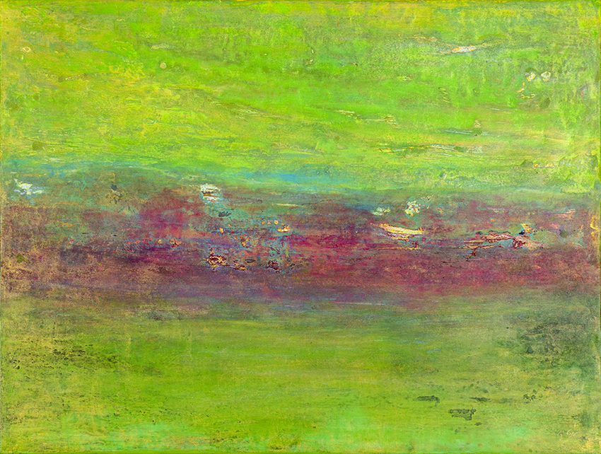 Harmony 1 - 2020-2024 (acrylic, oil and mixed media on wood - 60 x 80 x 5) - photo: Chris Gebhart [enquire for price / Preis auf Anfrage]