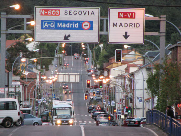 San Rafael - Carretera de La Coruña