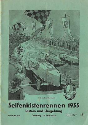 Seifenkistenrennen Idstein 1955