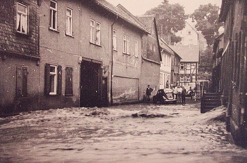 Blick in die Kreuzgasse (von der Weiherwiese)
