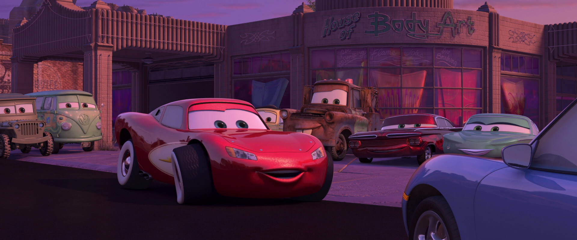 lightning mcqueen from cars 1
