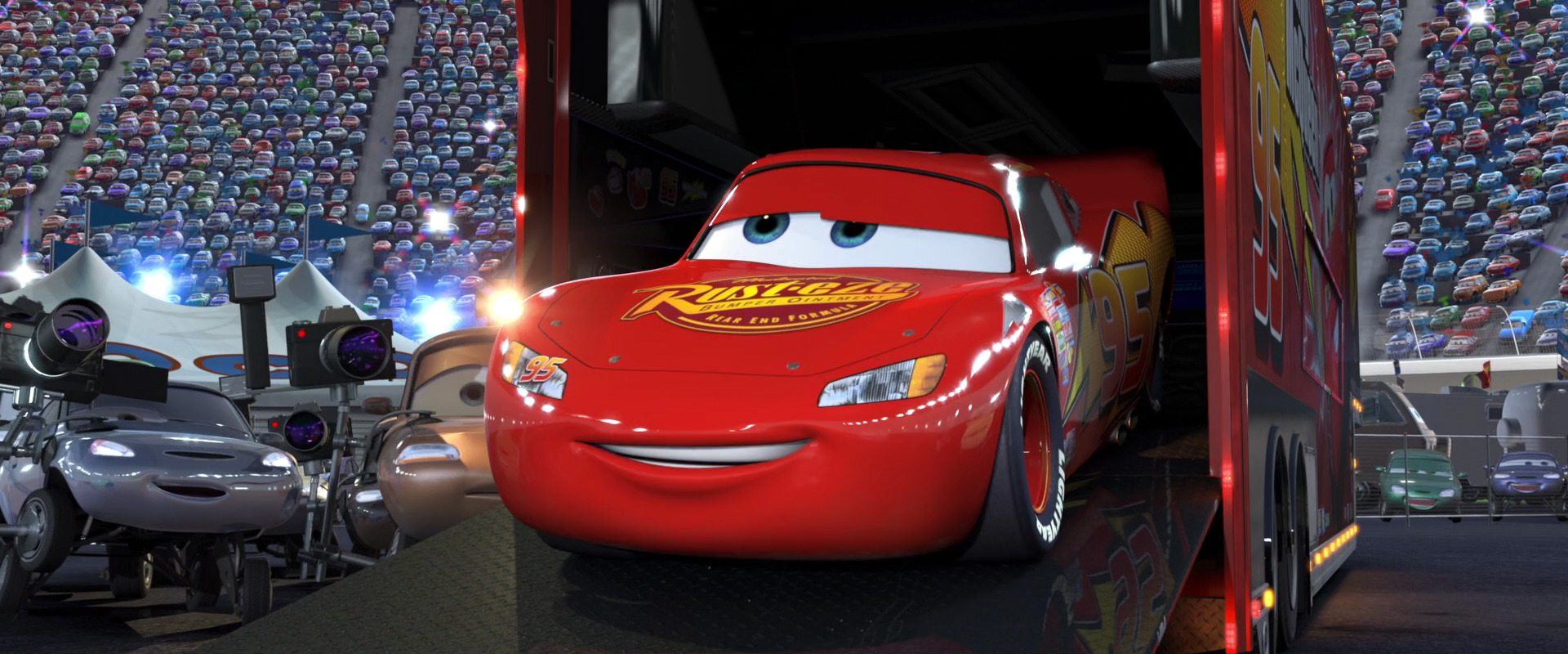 Mattel Disney Cars Bling Bling Lightning McQueen Dinoco Piston Cup Racer  (2022 Thailand Variant) 