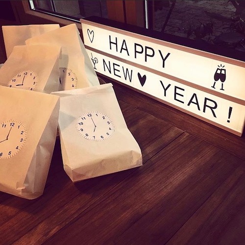 Countdown-Bag, Silvester-Countdown, Countdown-Uhr, Silvester, Uhr, Zeit