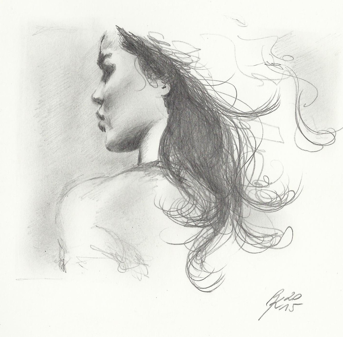 Drawing Petra Kaindel Bildende Kunstlerin