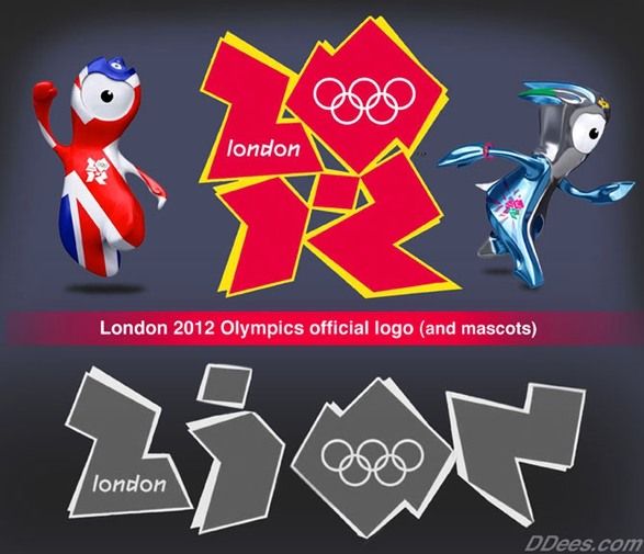 Та же символика лондонской олимпиады, начиная с маленьких "одинов" и заканчивая Сионом