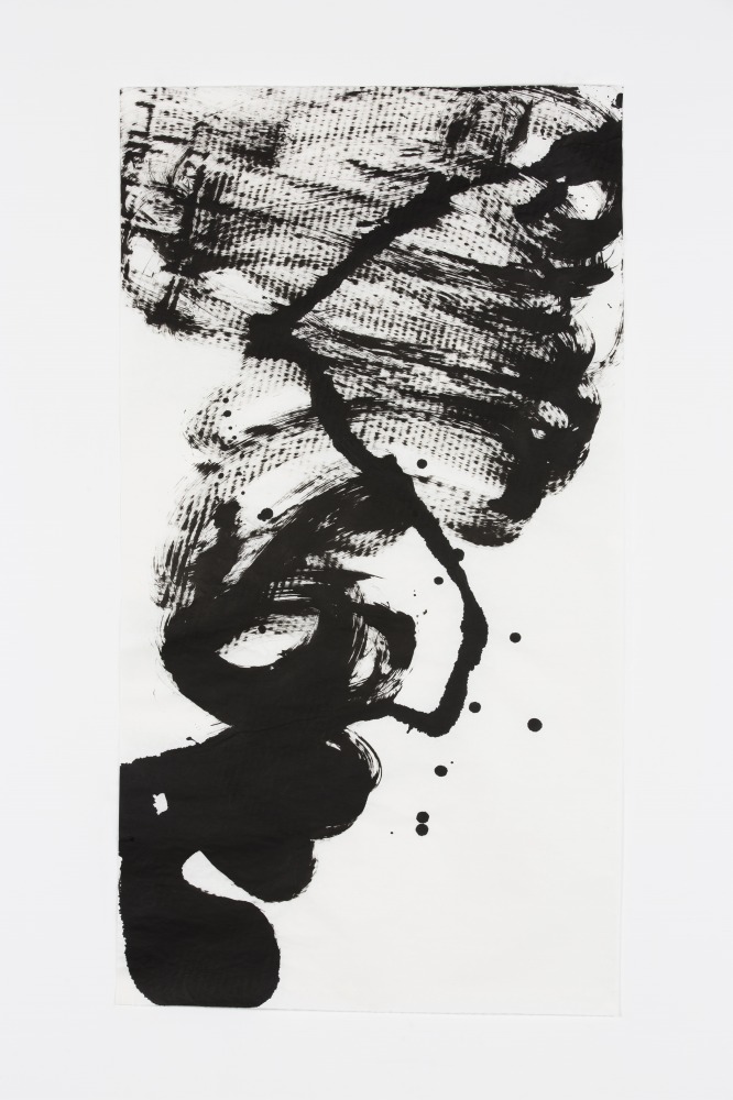  Abstract in Ink　143×77 2017
