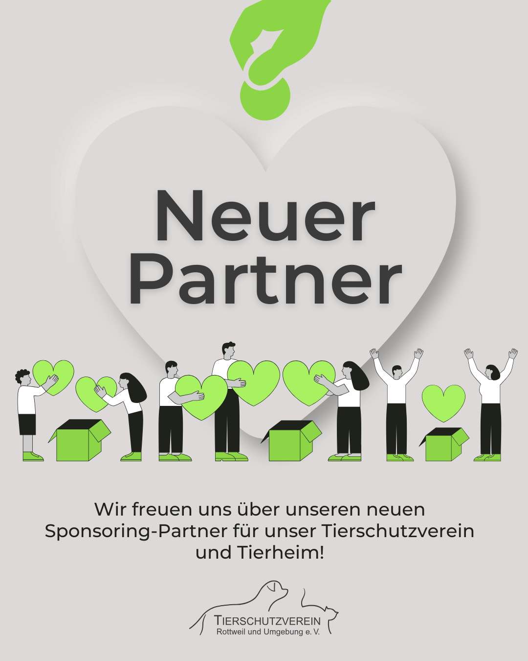 Neuer Sponsoring-Partner Mediatogo GmbH für unser Tierschutzverein und Tierheim in Rottweil
