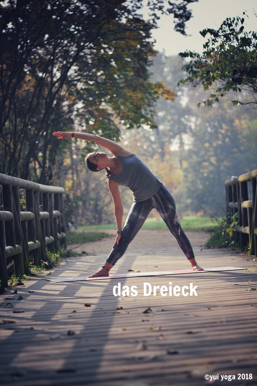 Hatha Yoga Position: Dreieck