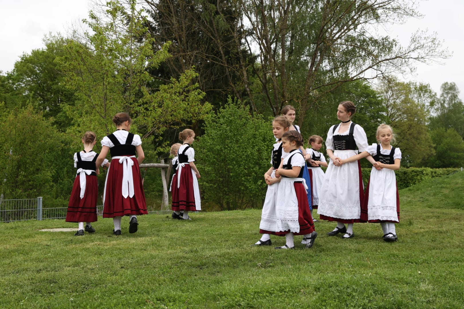 Auftritt beim Sommerfest des Kindergarten Kinderland Plus in Markt
