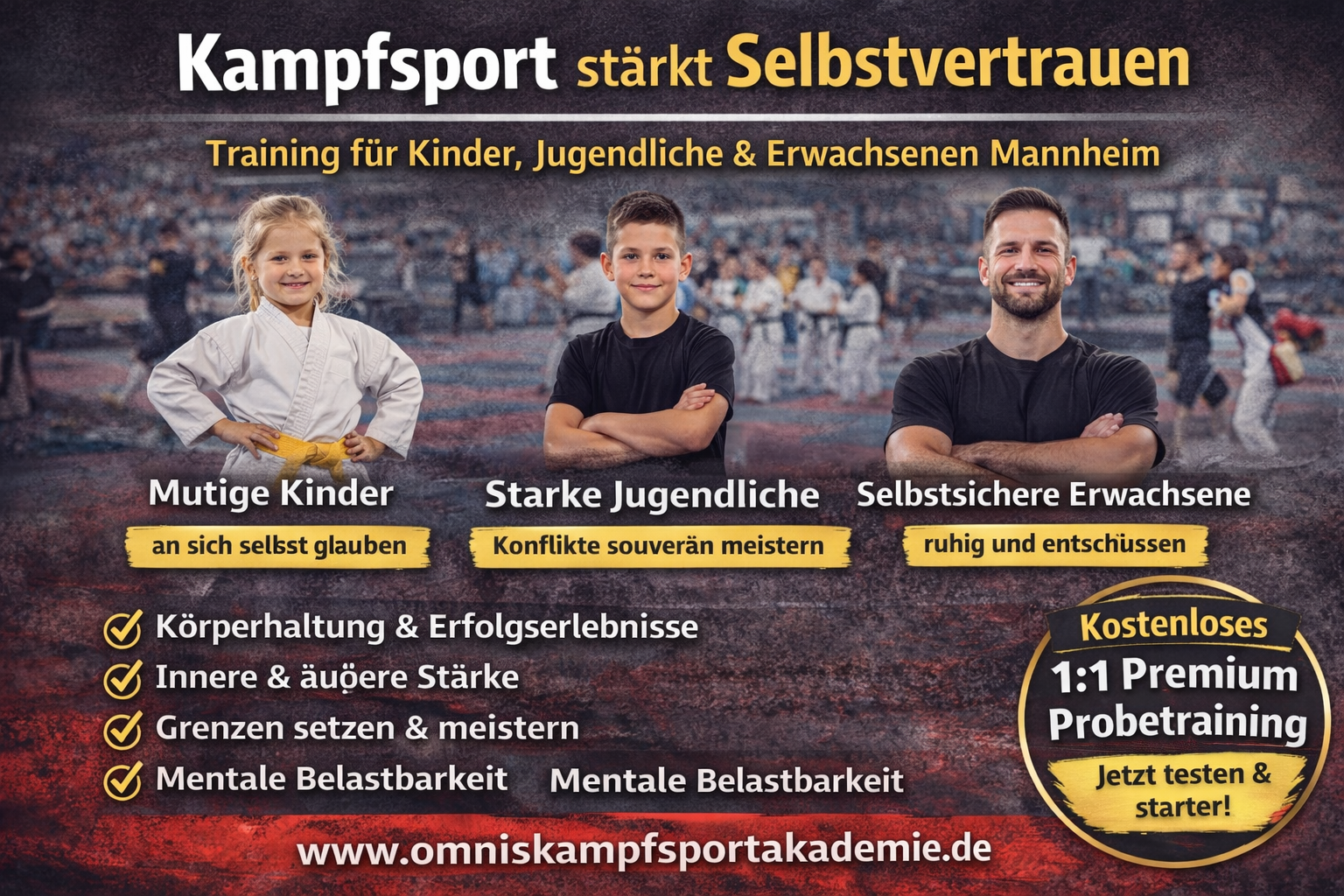Kampfsport stärkt Selbstvertrauen