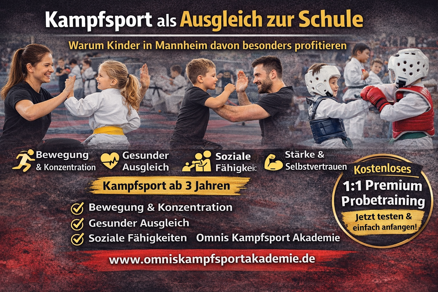 Kampfsport als Ausgleich zur Schule