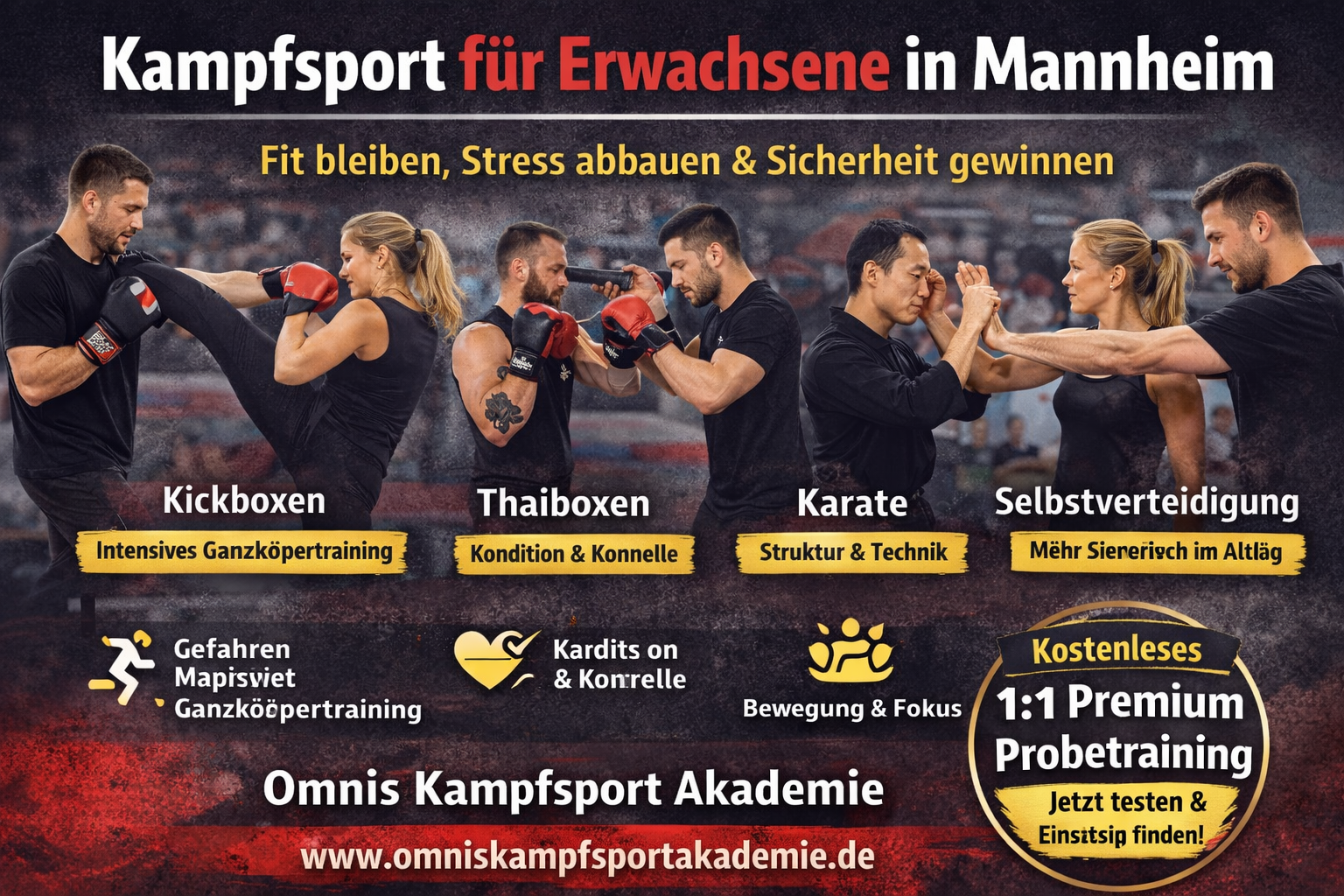 Kampfsport für Erwachsene in Mannheim