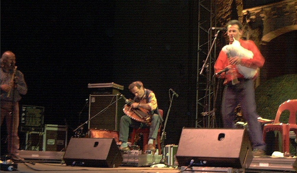 Concert Arcolan, scène G. Guillemin ; St Chartier 2002