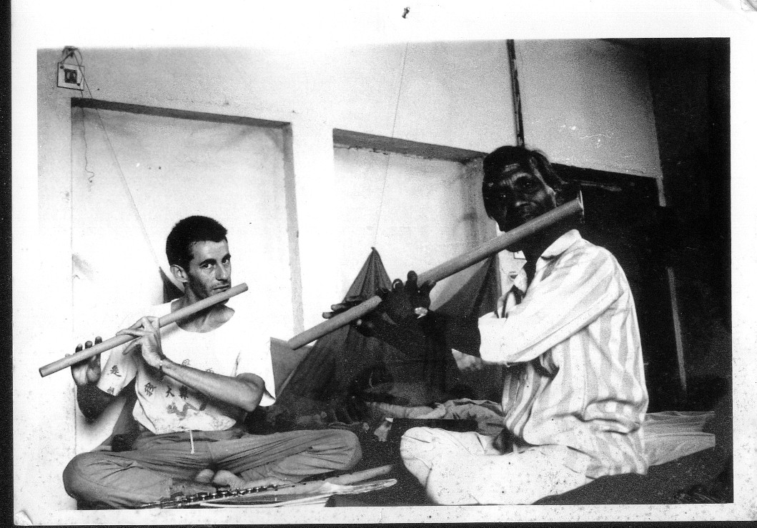 Leçon de Flute Bansuri avec Pandit Lal Chand ; Benares 90's 