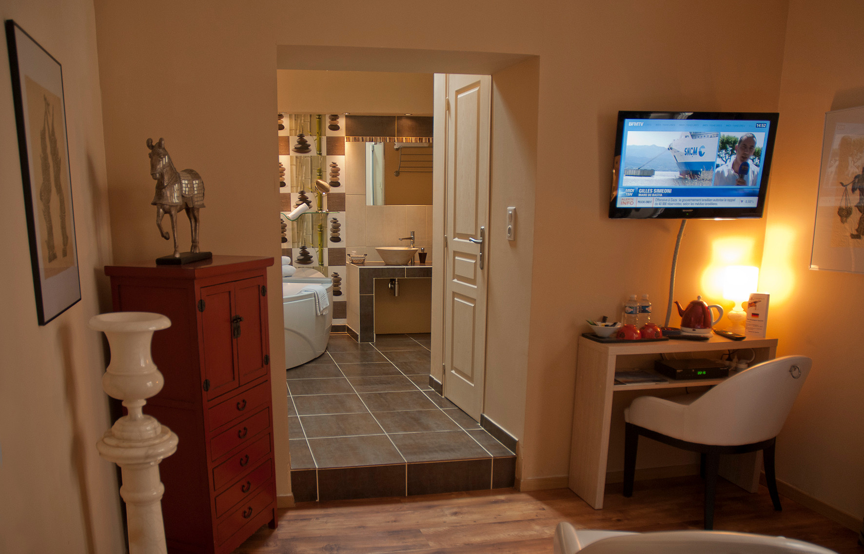 Chambre zen chambres d'hôtes st quentin 02