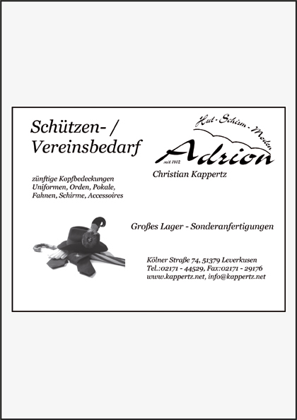 Adrion Schützen- & Verinsbedarf