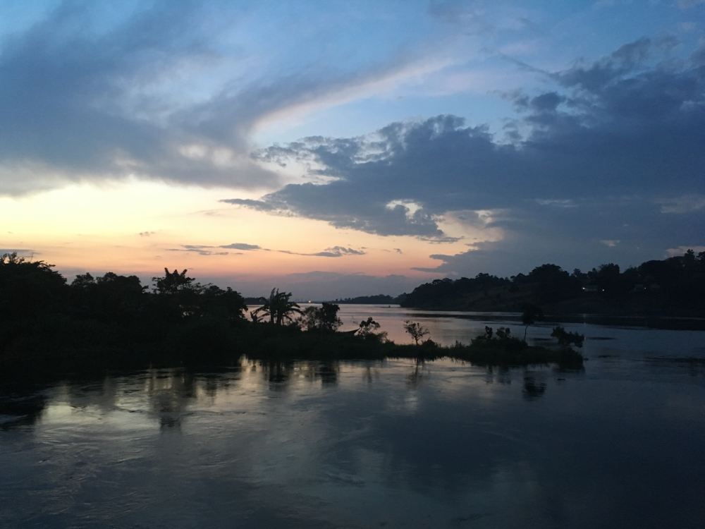 Sonnenuntergang über dem Nil
