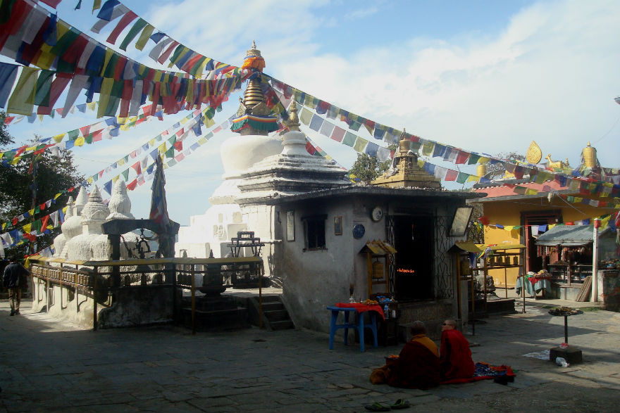 Le stupa de Namobouddha