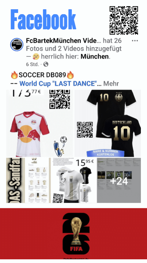 Facbook_Beitrag, Trikots, Fußball, Jerseys, WorldCup