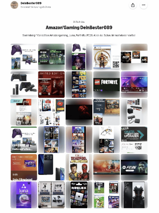 GAMING - DeinBester089 / AMAZON / Worldwide
