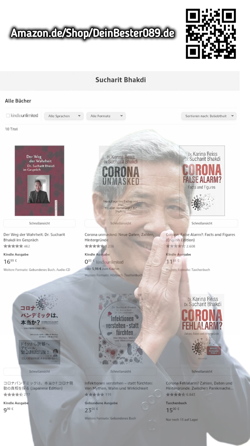 Dr. SUCHARIT Bhakdis Bücher
