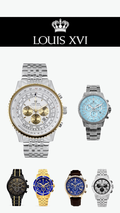 LOUIS XVI, watches, Uhren, Zegarki
