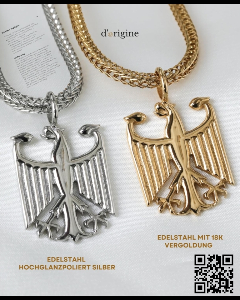Deutschland Herren Adler Kette