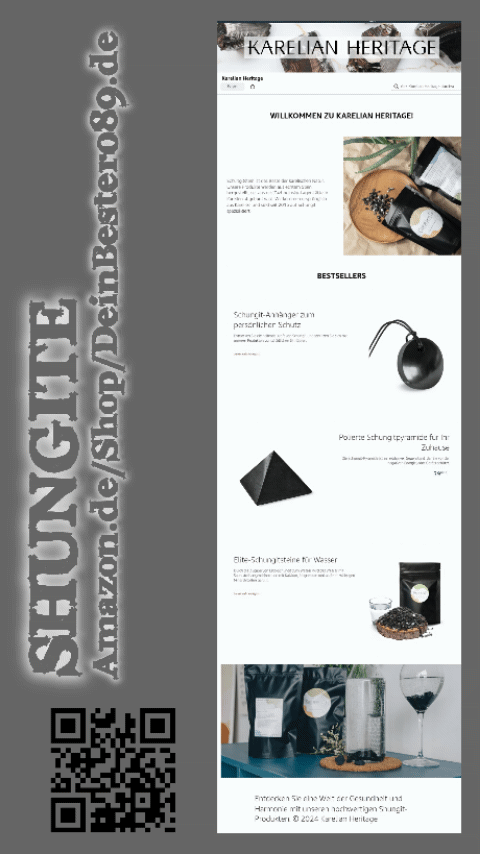 SHUNGIT HÄNDLER (Laut KI ein Glaubwürdiger)