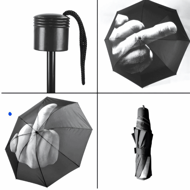 UMBRELLA "Middle finger" AMZ Italia 🇮🇹