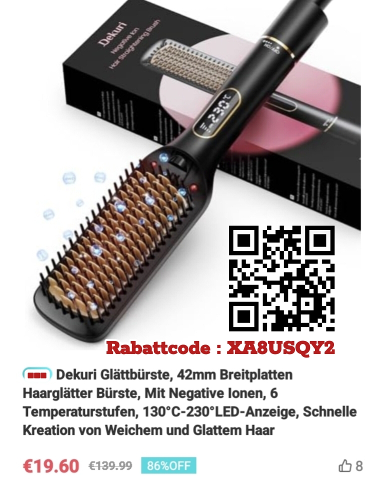 dekuri Glattbürste