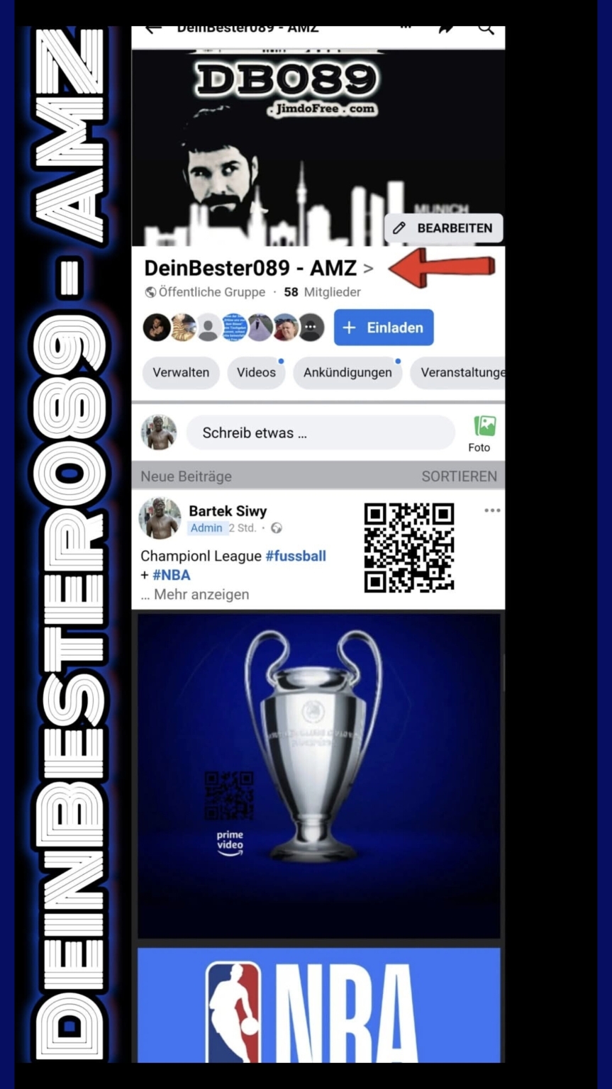 Facebook Grupa (DeinBester089 - AMZ) 🔥
