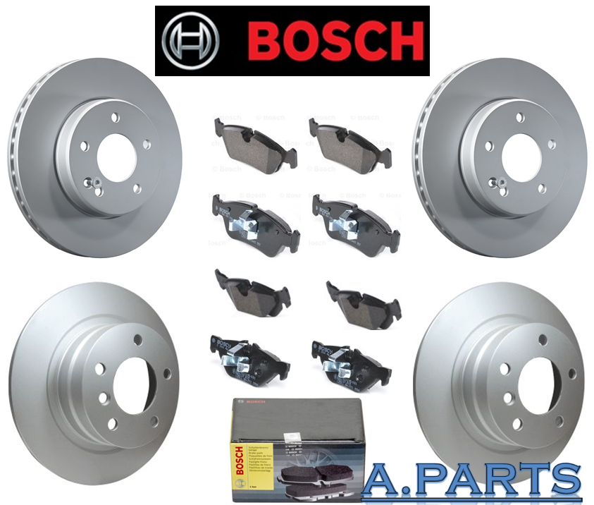Bosch Bremsensatz disques Ø 300 Garnitures WK Arrière BMW 1er e87 e81 3er e90 e91
