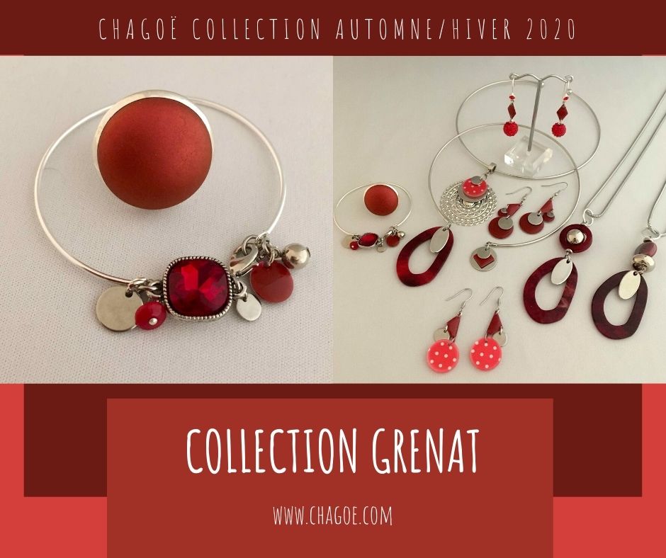Collection GRENAT, Créations Automne/Hiver Chagoë 2020