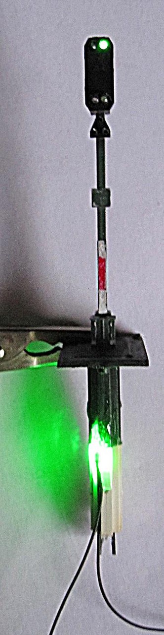 Test für optimale Lichtausbeute