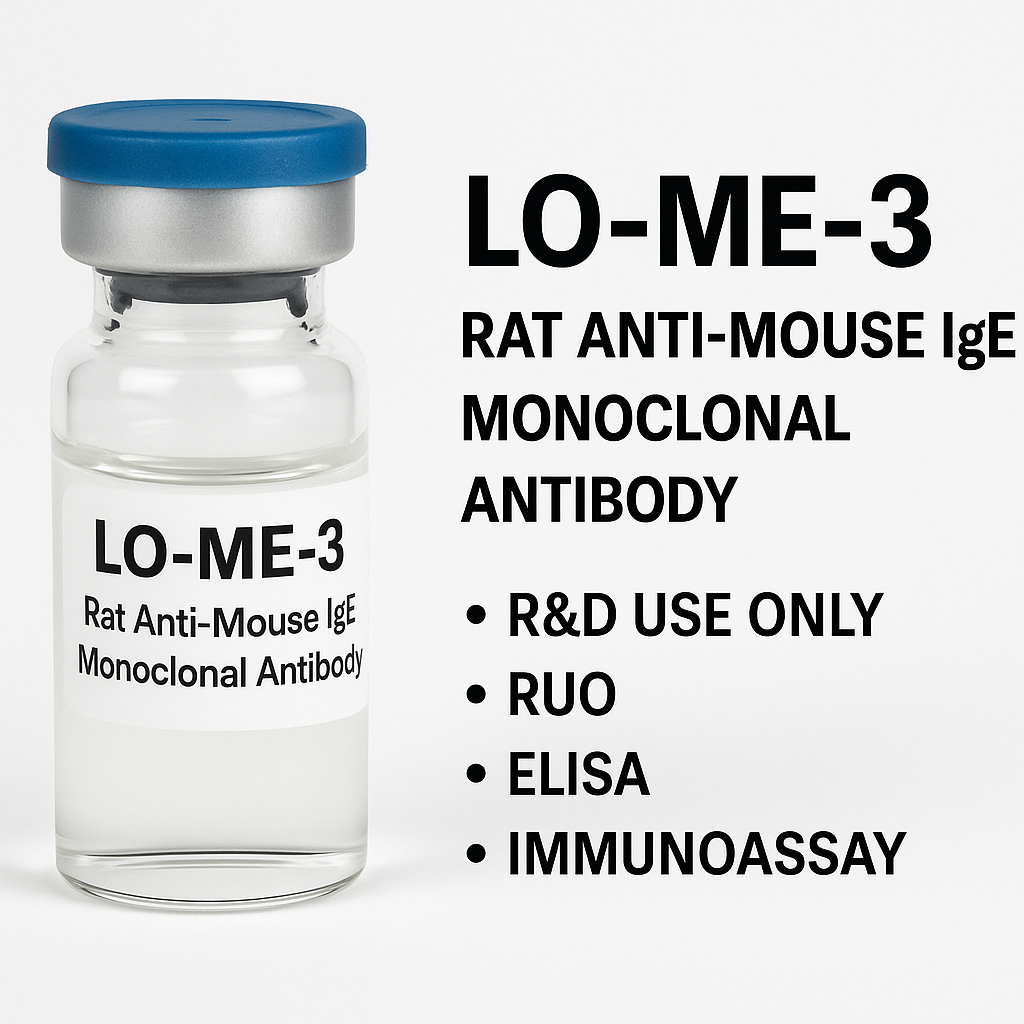 LO‑ME‑3 Monoclonal Antibody: A Proven Tool for IgE Detection in R&D Allergy and Immunology Research