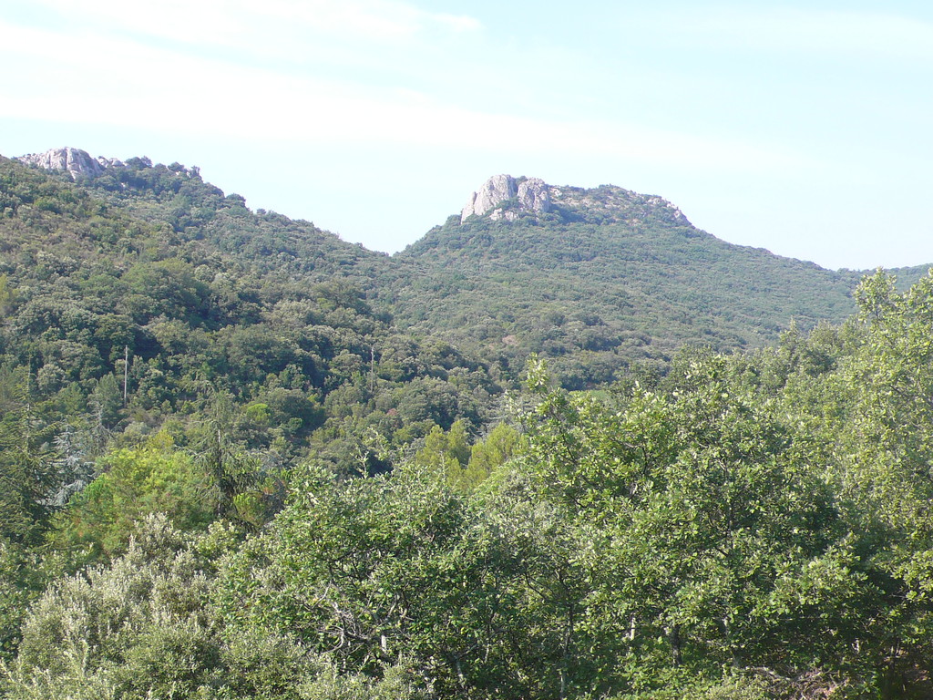 Rocher du Château à Cabrières