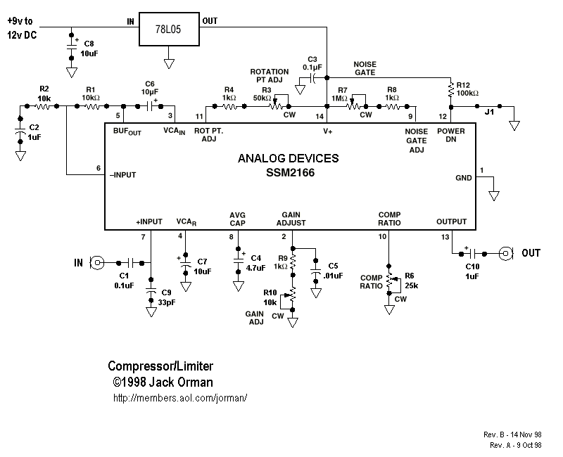 Limiter Noise Gate Compressor, Preamplifier Benvenuti su OfficinaHF!